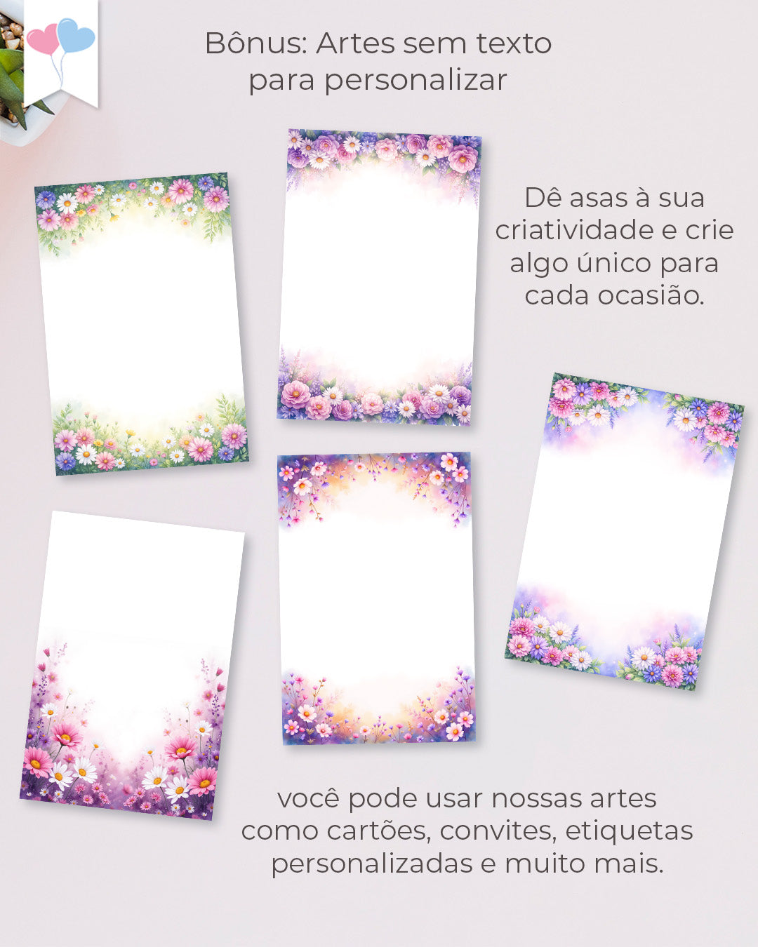 Printable - Rótulo para ZipLock (stand up Pouch) - Dia das Mulheres