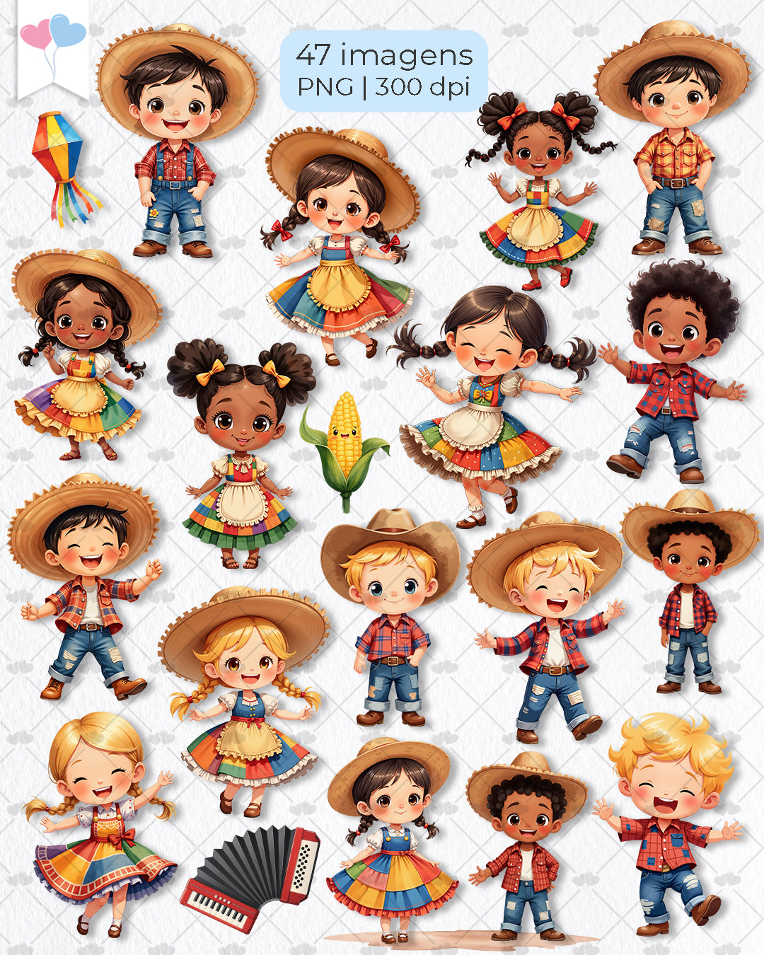 Kit Digital – Fiesta Caipira
