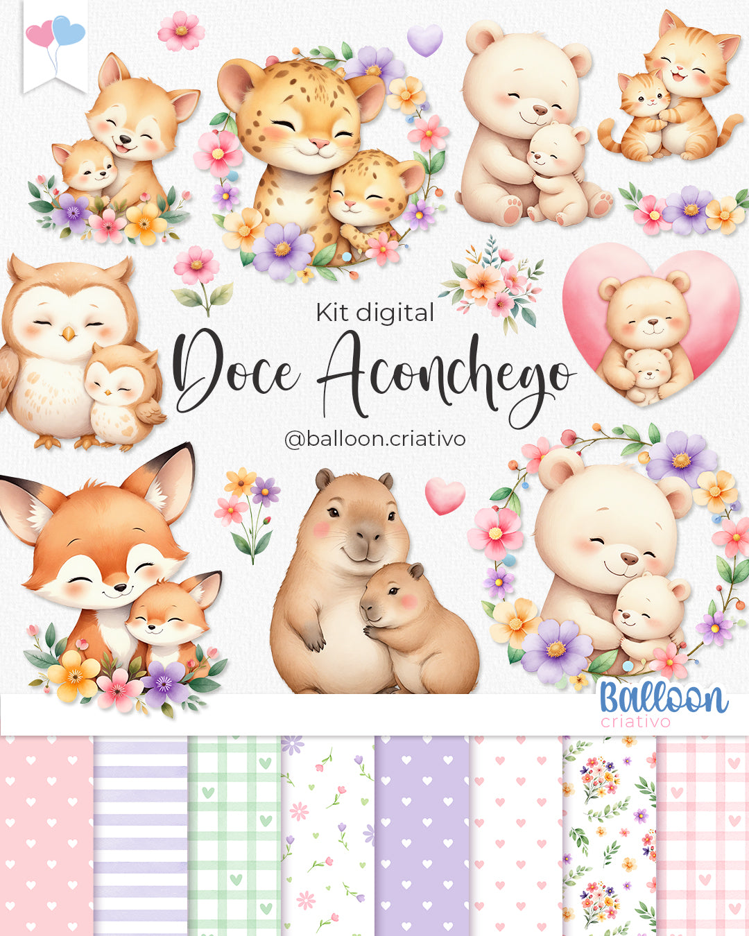 Kit Digital - Dulce Abrazo