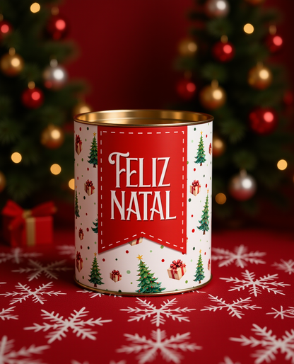 Printable - Arte para tubolata 7x6cm - Feliz Natal