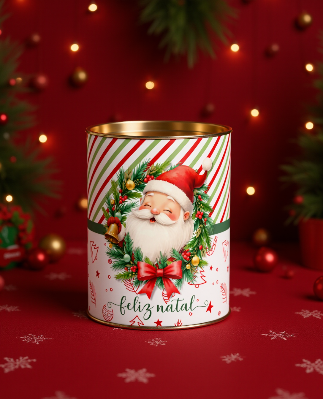 Printable - Arte para tubolata 7x6cm - Feliz Natal