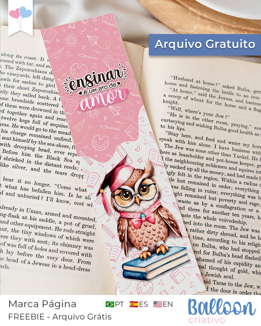 Freebie - Bookmark