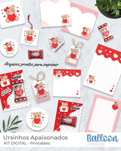 Printable Bundle - Adorable Teddy Bears