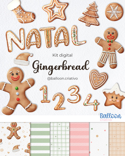 Kit digital - Gingerbread