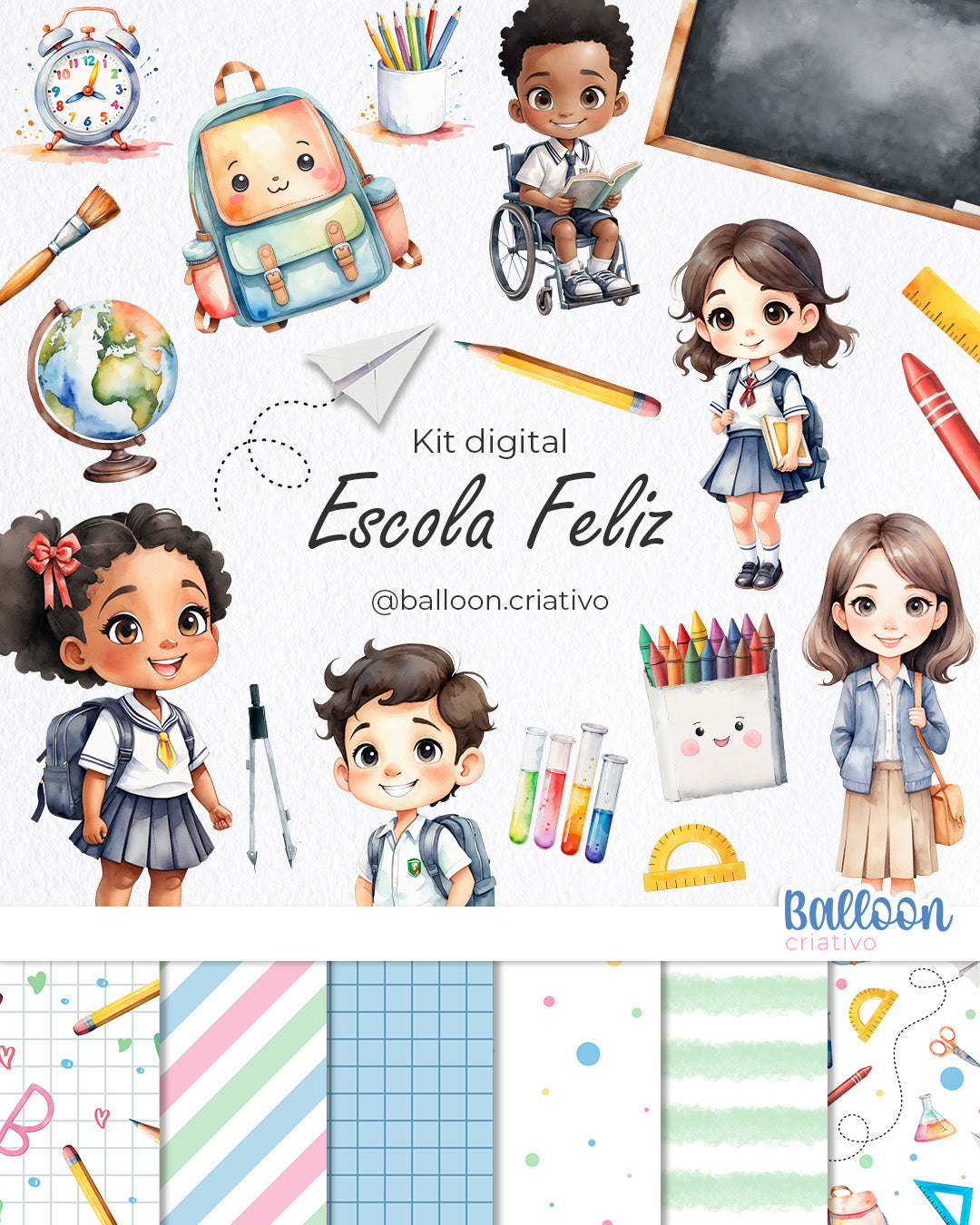 Digital Bundle - Happy School