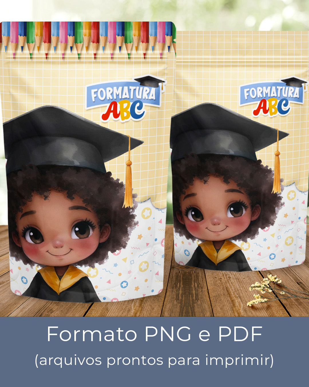 Printable - Rótulo Ziplock (Stand Up Pouch) - Formatura ABC