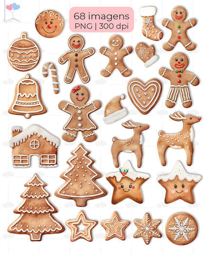 Kit digital - Gingerbread