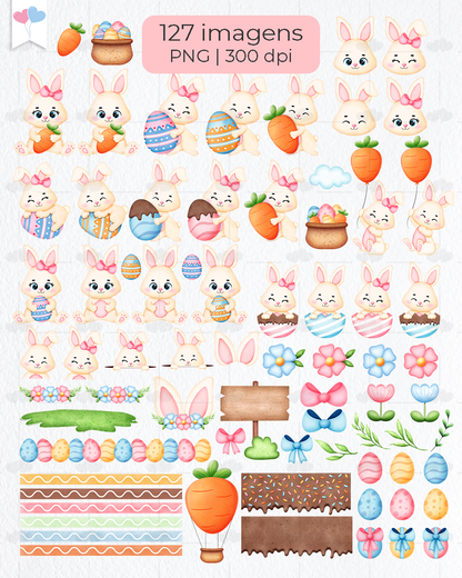 Digital Bundle - Cute Easter