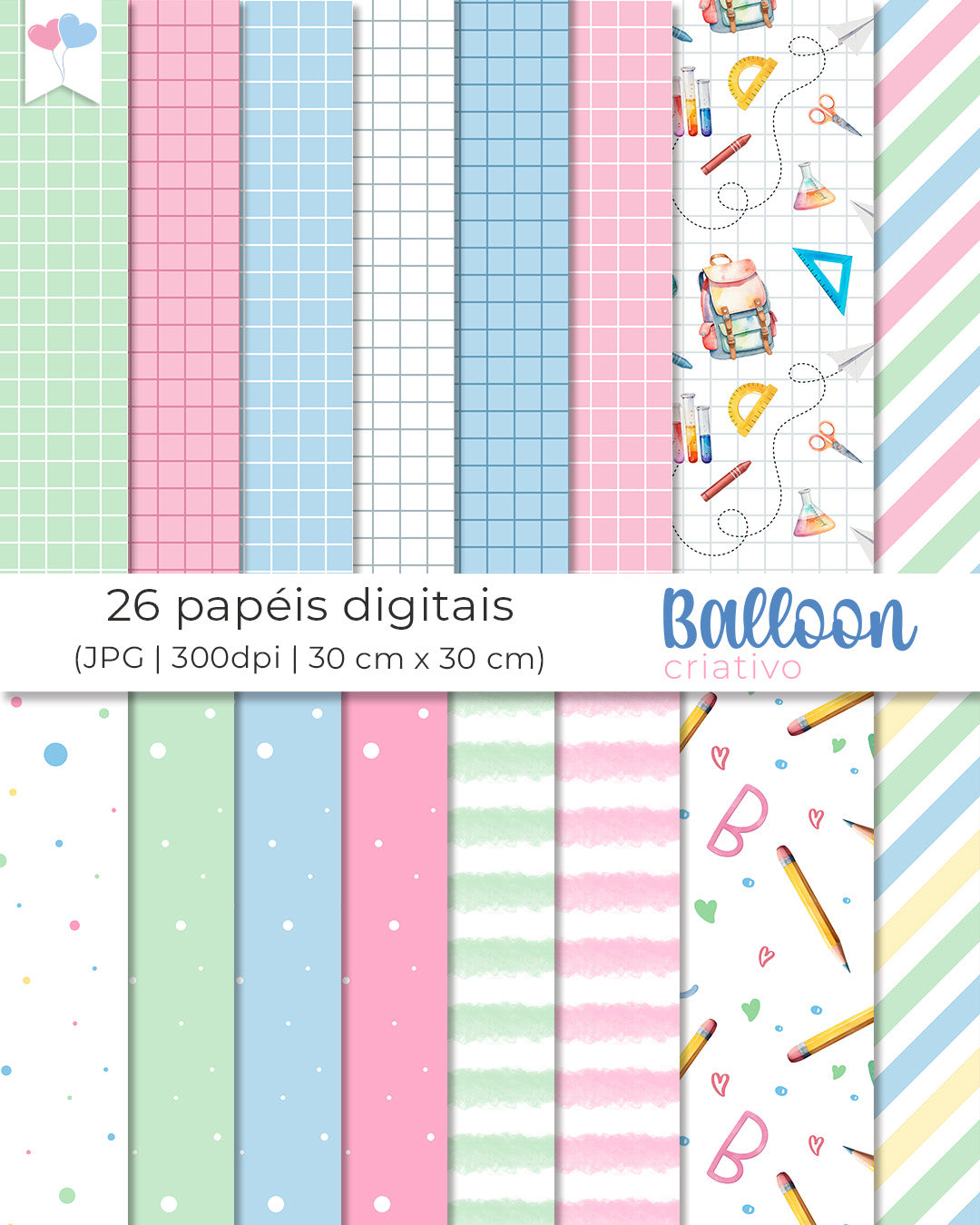 Digital Bundle - Happy School