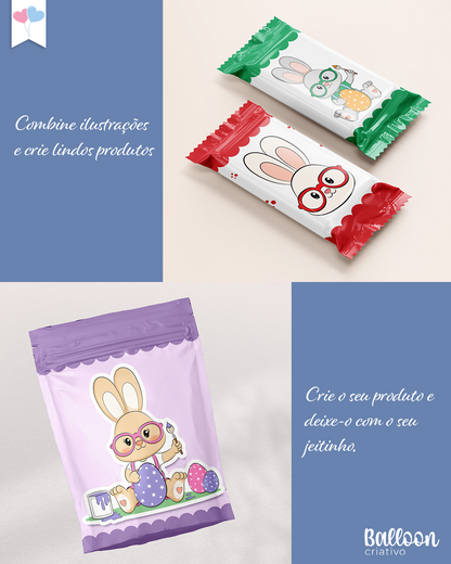 Kit Conejitos y Conejitas