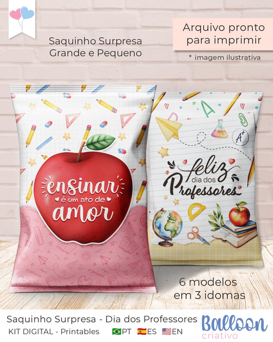Printable Bundle - Teacher's Day Surprise Bag