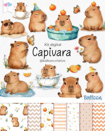 Digital Bundle - Capybara