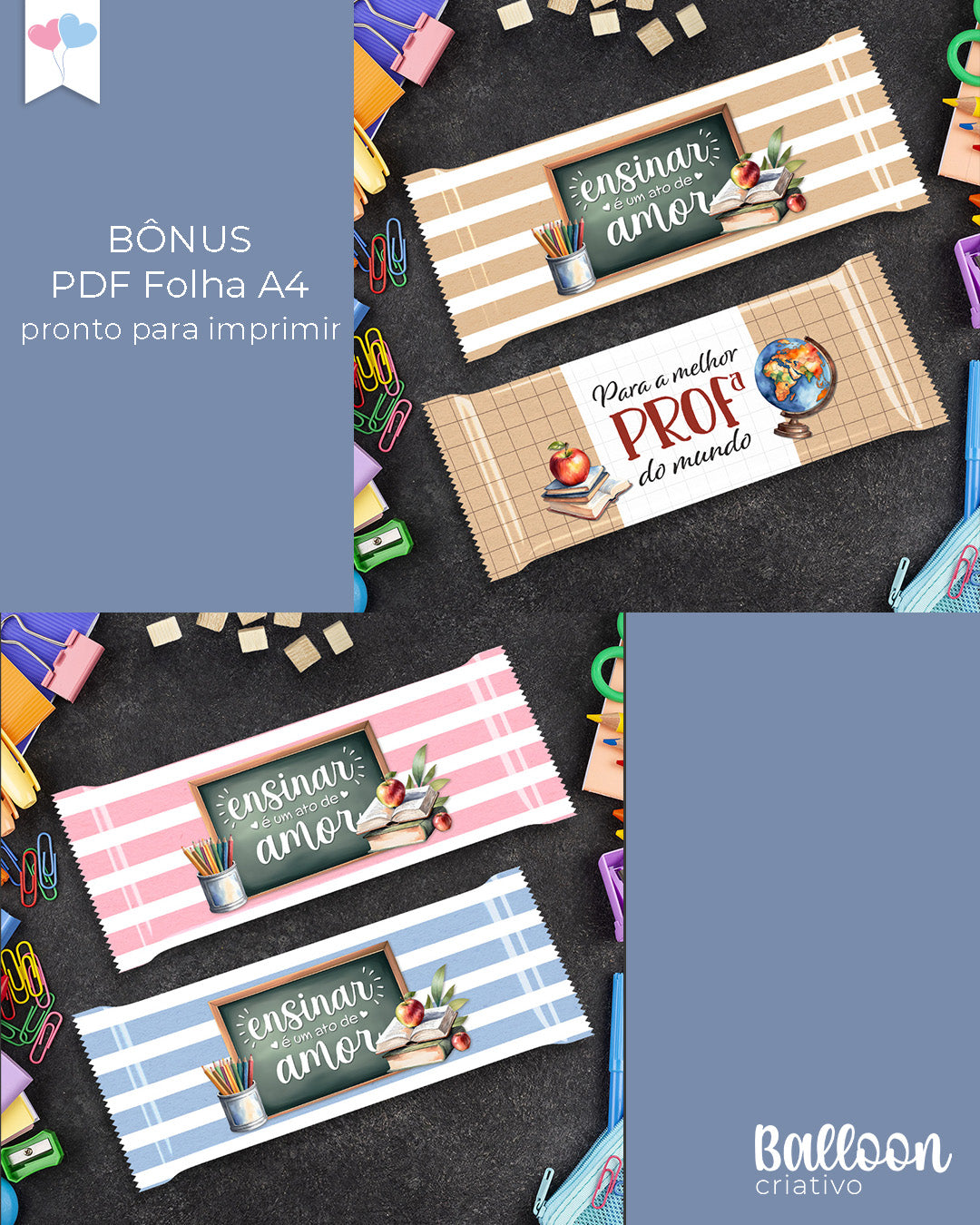 Printable Bundle - Chocolate Wrappers - Teachers