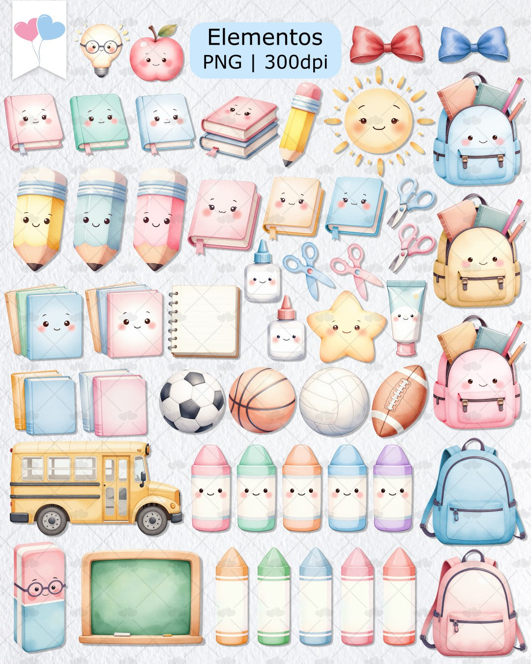 Kit digital - Amiguinhos da Escola