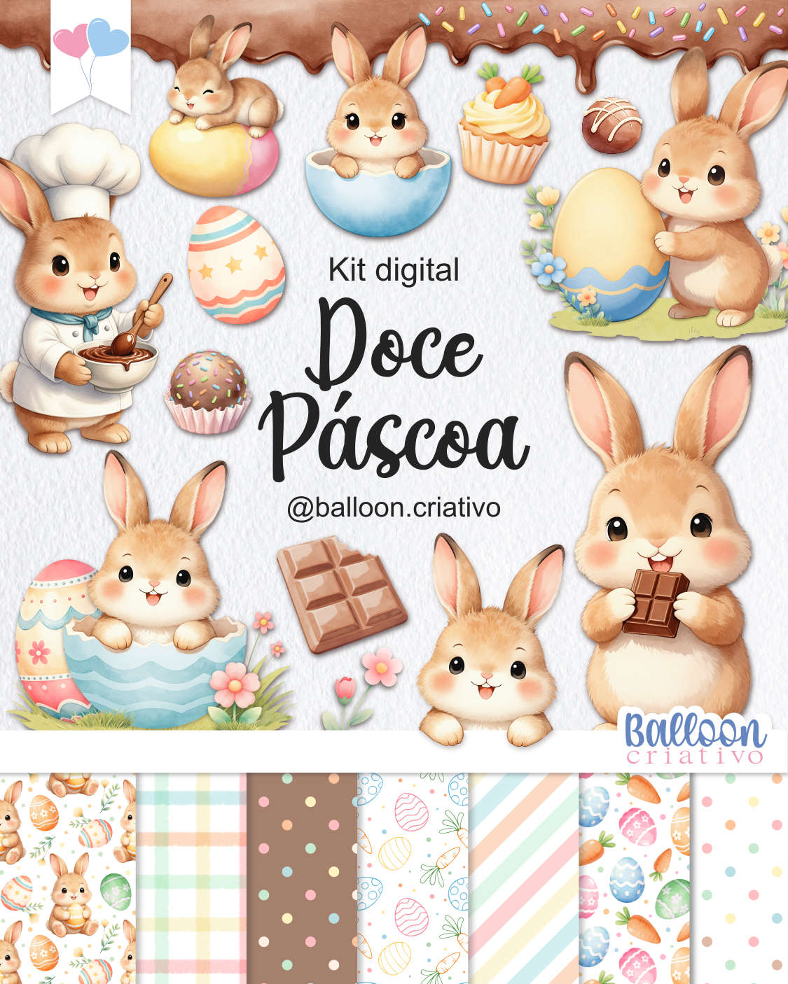 Kit digital - Doce Páscoa