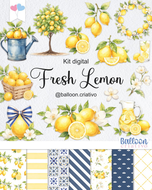 Kit digital - Fresh Lemon