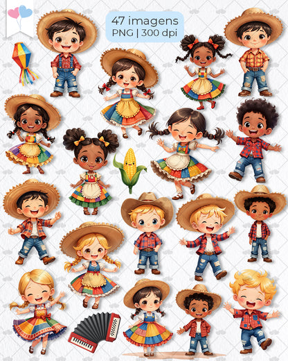 Kit Digital – Fiesta Caipira
