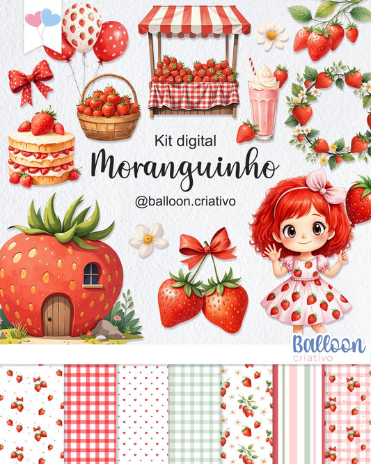 Kit digital - Moranguinho
